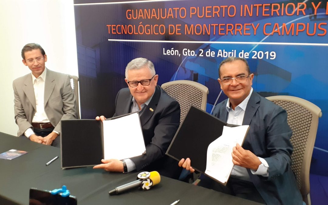 Guanajuato Puerto Interior y Tecnológico de Monterrey promueven innovación logística