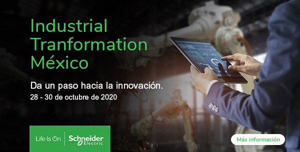 Schneider Electric presentará en ITM 2020 cómo incrementar la eficiencia y productividad.