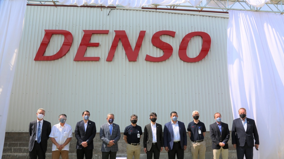 Denso inaugura su 4ª planta en México.
