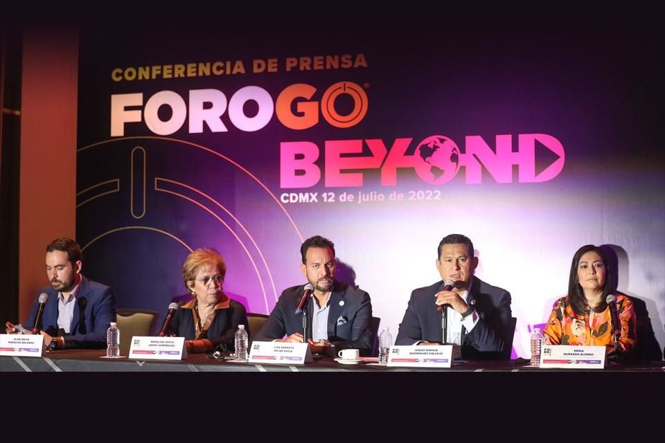 Presentan la Sexta edición ForoGo 2022.