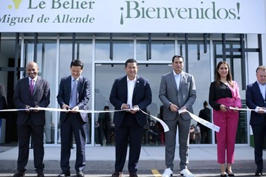 Le Bélier inauguró planta en Guanajuato