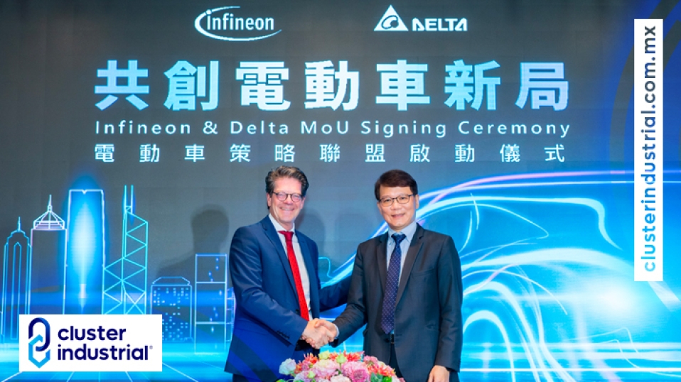 Infineon y Delta Electronics colaborarán para impulsar electromovilidad