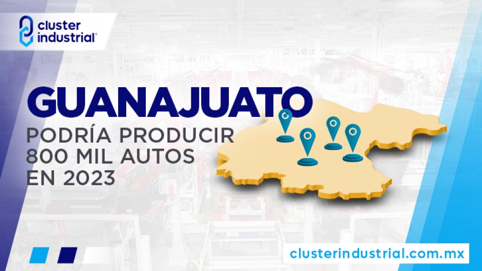 Guanajuato podría producir más de 800 mil autos en 2023; Nuevo León podría superarlo hacia 2026