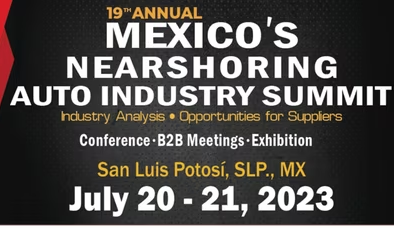 Cumbre de Nearshoring en la Industria Automotriz en México Busca Fortalecer la Cadena de Suministro