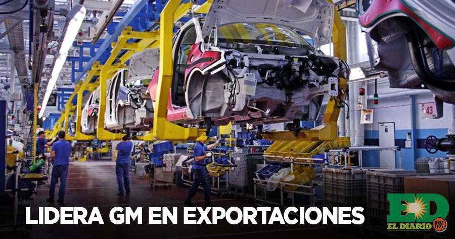 Lidera GM en exportaciones