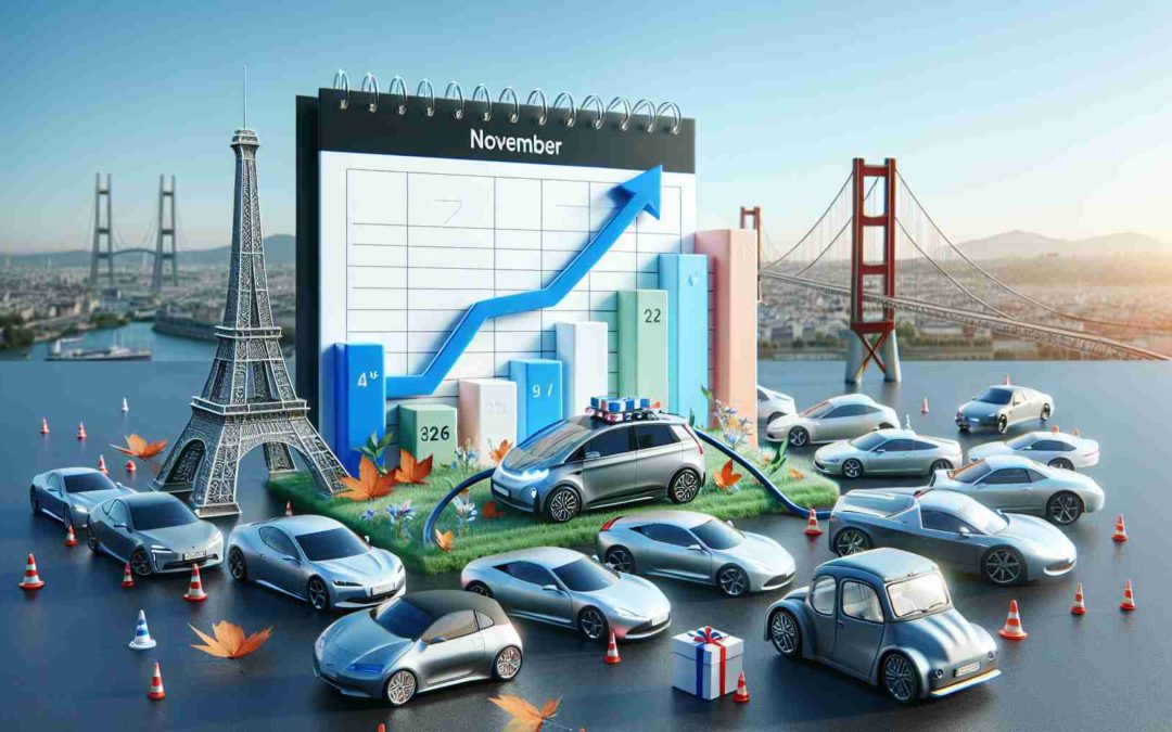 El auge de las ventas de vehículos eléctricos en Francia en noviembre