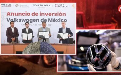 Volkswagen invertirá más de 900 millones de dólares en Puebla para electromovilidad
