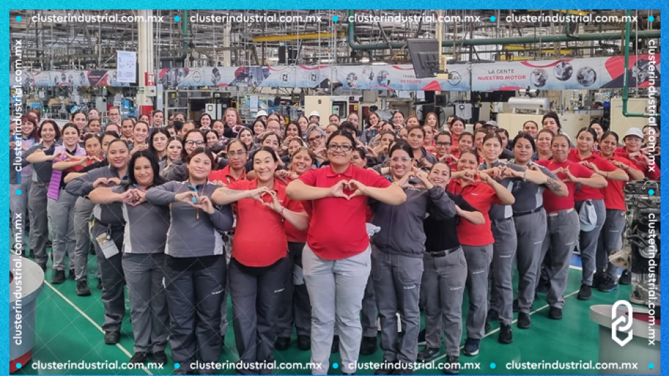 Nissan Mexicana reconoce la fuerza de las más de 3,600 mujeres que laboran en ella