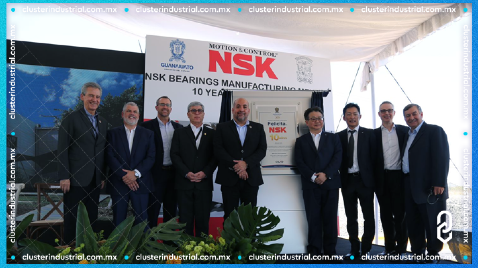 NSK celebra 10 años en Guanajuato con inversión acumulada de 666 MDD y expansión en curso