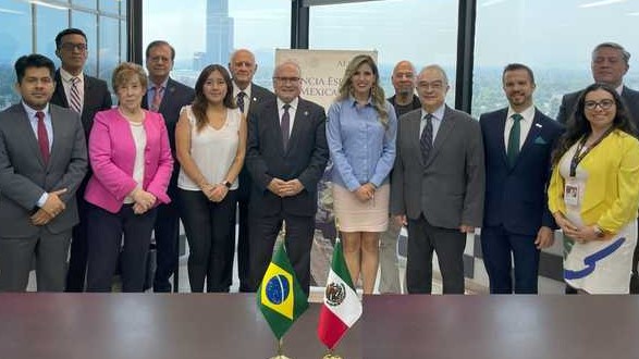 México y Brasil fortalecen vínculos en cooperación espacial