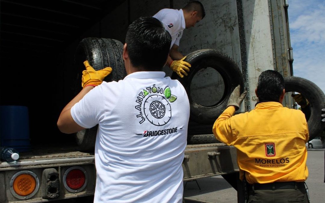 Bridgestone recolecta 238.5 toneladas de neumáticos durante el Llantatón 2024