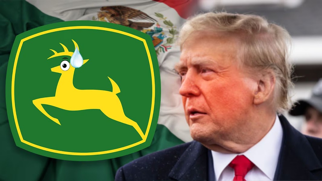 ¿Trump nos quita inversiones? Amenaza a John Deere con aranceles si mueve producción a México