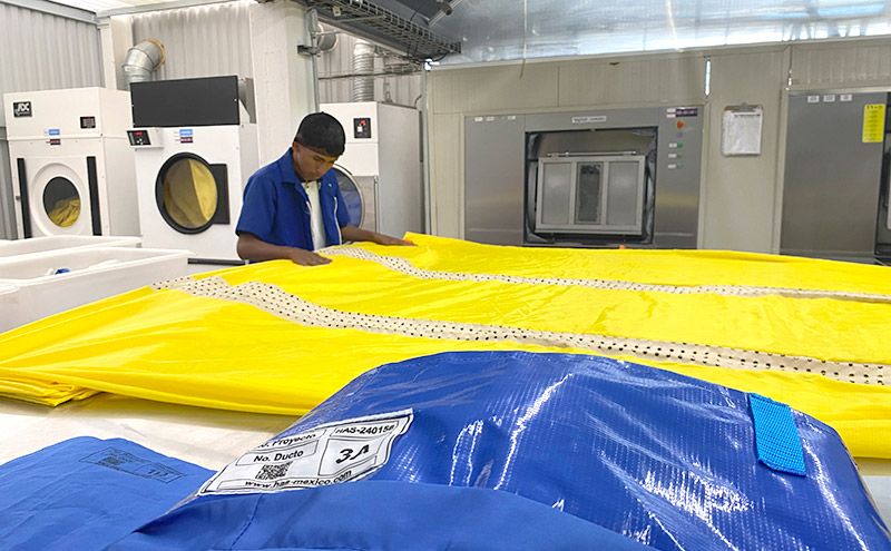 DTI- HAS México: Tecnología de punta en la manufactura de ductos textiles