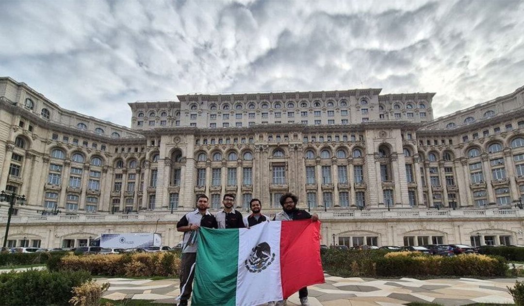 Estudiantes de Celaya ganan primer lugar en Robochallenge en Bucarest