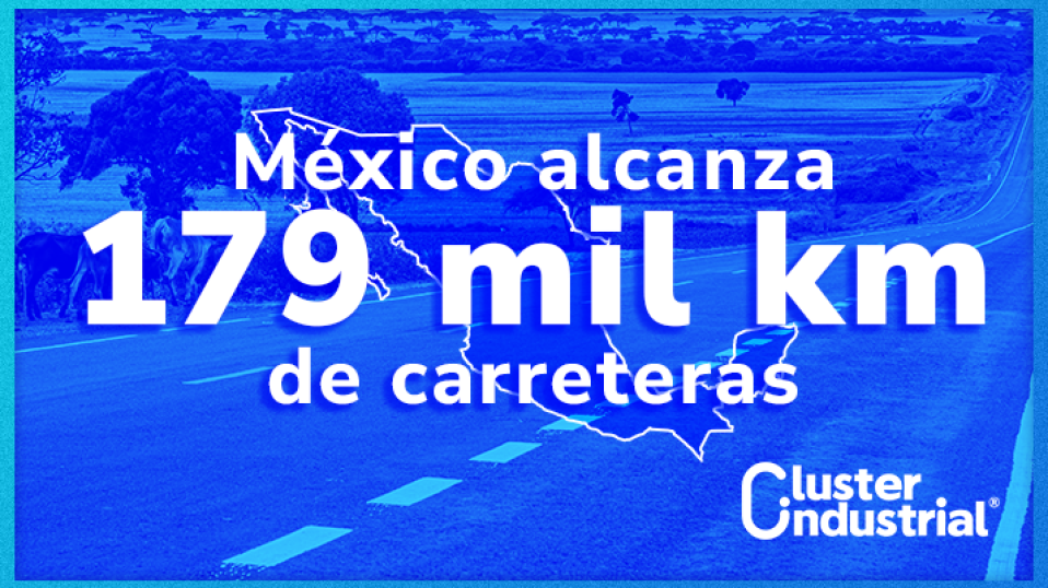 México alcanza 179 mil km de carreteras y fortalece su logística