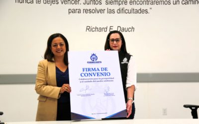 Guanajuato avanza hacia un futuro más sostenible: firman convenio PAOT y Secretaría de Economía