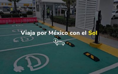 Rutas de recarga para autos eléctricos en Estados Unidos y México