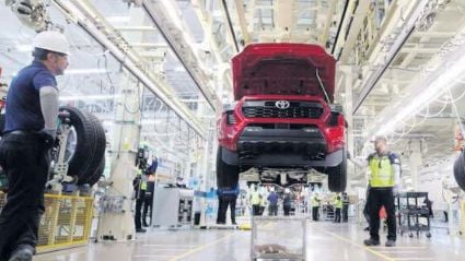A pesar de los aranceles Toyota crece 72% sus exportaciones