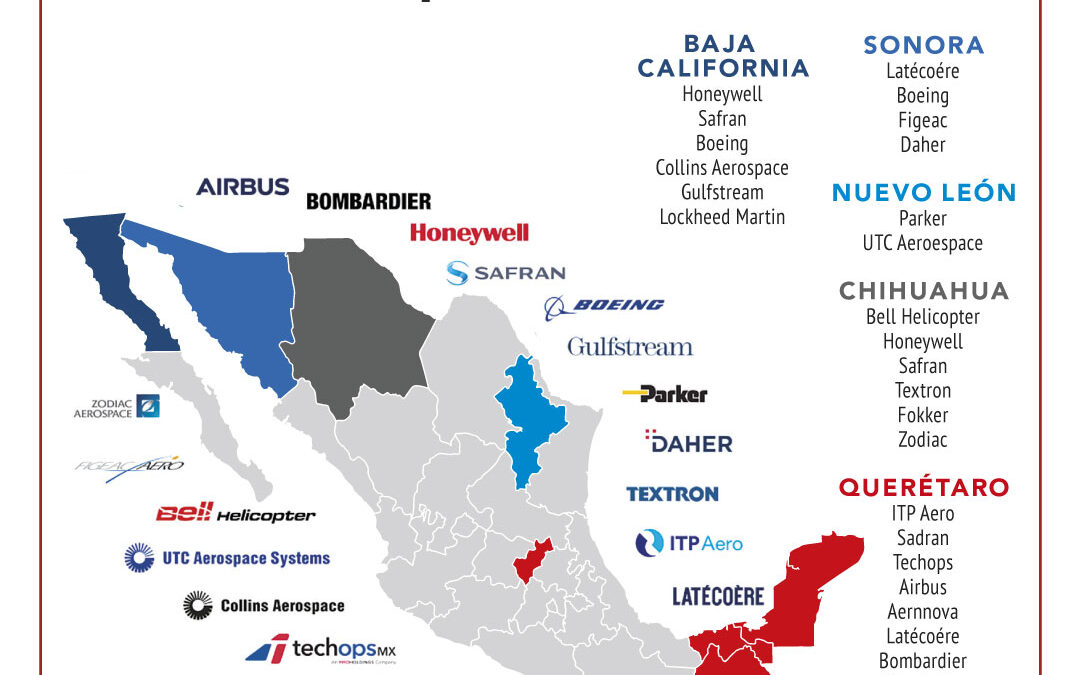 México, líder regional en manufactura aeroespacial