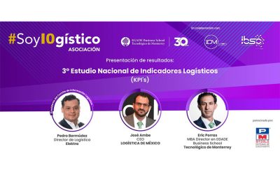Presentan resultados del Estudio Nacional de Indicadores Logísticos