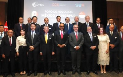 Singapur y México avanzan hacia una nueva fase de cooperación económica y expansión empresarial