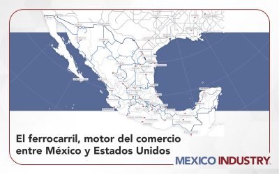 Transporte ferroviario fortalece el comercio entre México y Estados Unidos