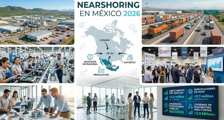Nearshoring en México: del récord comercial con EE.UU. a la nueva batalla por la infraestructura digital