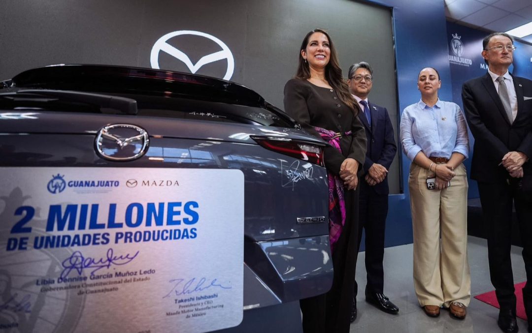 Planta de Mazda en Salamanca, Guanajuato llega a 2 millones de vehículos producidos
