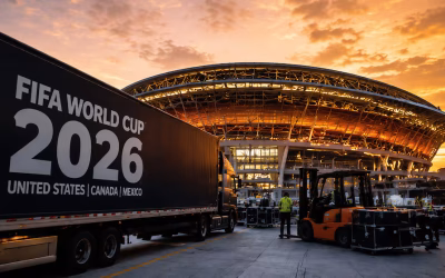 Cómo la logística sostiene el Mundial 2026 en Estados Unidos, México y Canadá