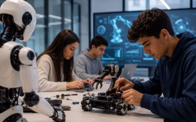 Robots, innovación y liderazgo: así se preparan los jóvenes para los empleos del futuro