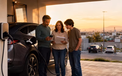 Boom de autos eléctricos e híbridos: la carga se quedó en casa