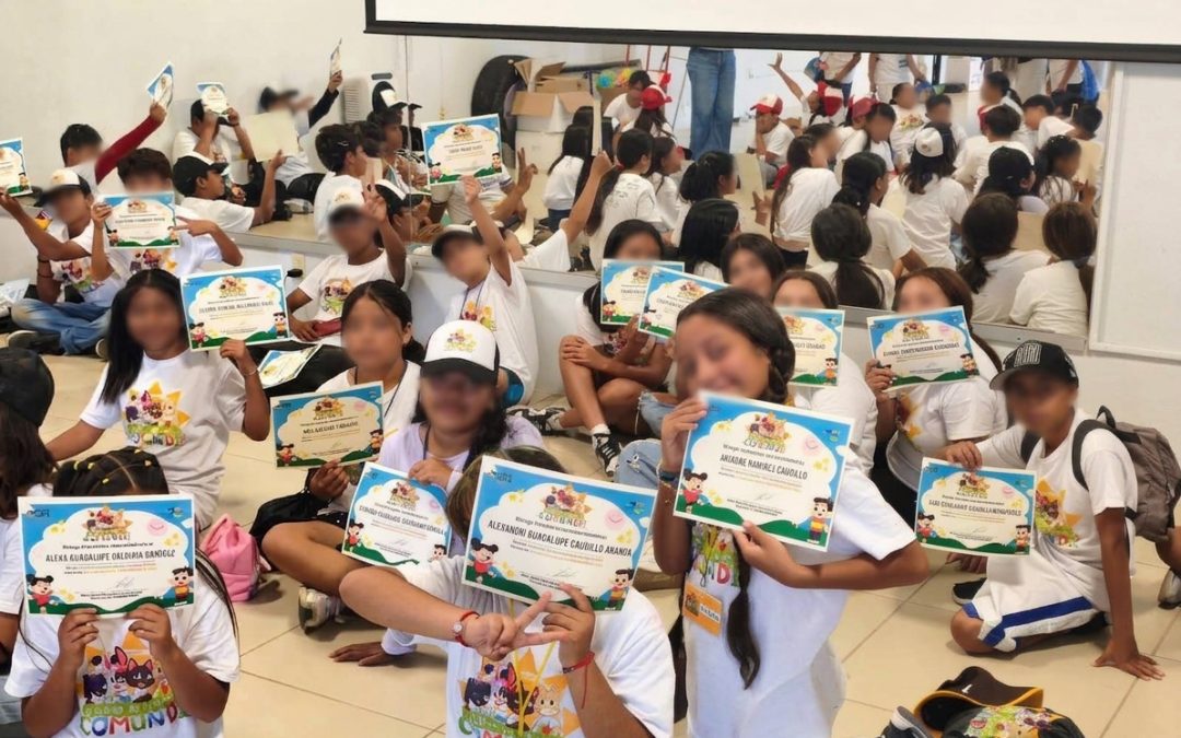 Fomentan la sana convivencia entre niñas y niños de 12 comunidades con el Curso de Verano COMUNDIMAX 2026