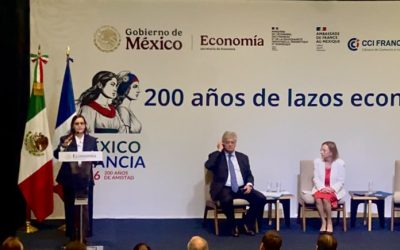 ¿Quiénes Somos? Secciones Servicios Revista B2B Contacto Seguir   México y Francia buscan ampliar proveeduría y cooperación económica rumbo a una nueva etapa de su relación