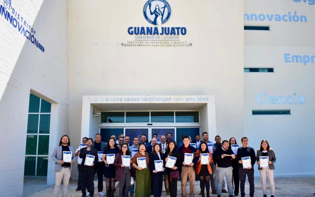 Guanajuato se consolida en innovación: se gradúa la primera generación del Diplomado en Gestión Estratégica de la Propiedad Industrial y Comercialización de la Tecnología