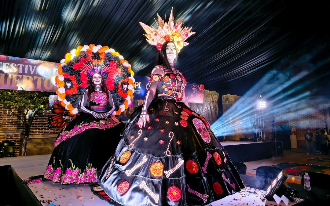 Celebran en Puerto Interior el Día de Muertos con un festival de tradición y convivencia comunitaria