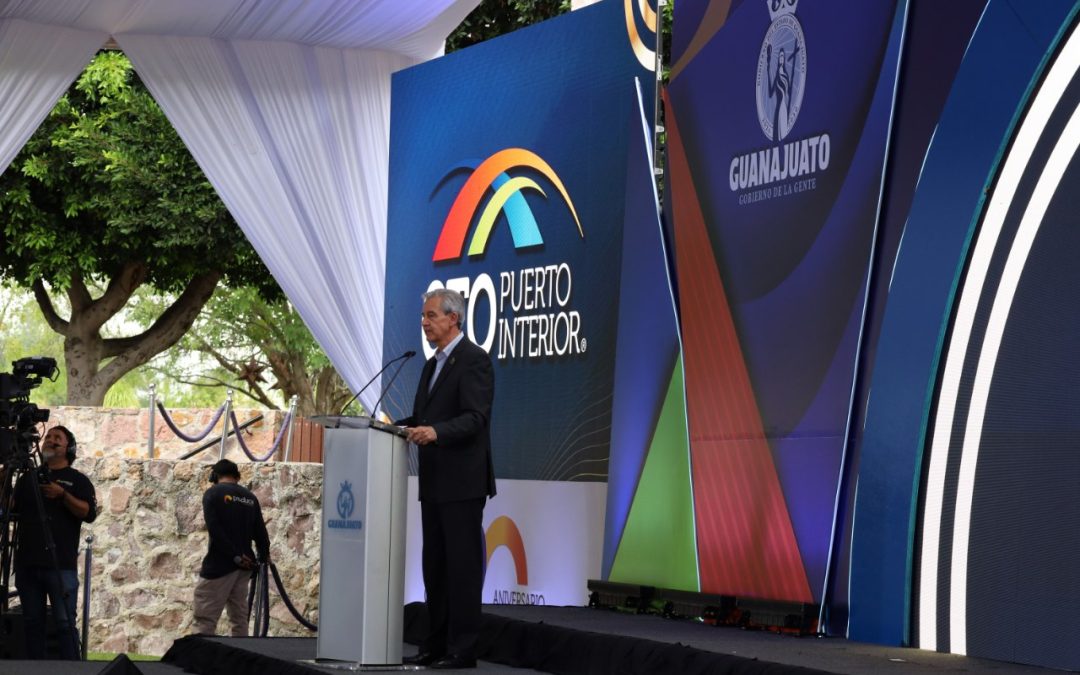 Puerto Interior cumple 20 años con más de 6 mil 500 millones de dólares en inversión